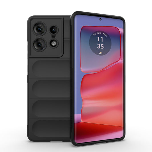 Motorola Edge 50 Pro 5G Global Magic Shield Phone Case – Durable TPU + Flannel, Stylish Protection, Brightly Coloured, Wear-Resistant-buycases.co.uk