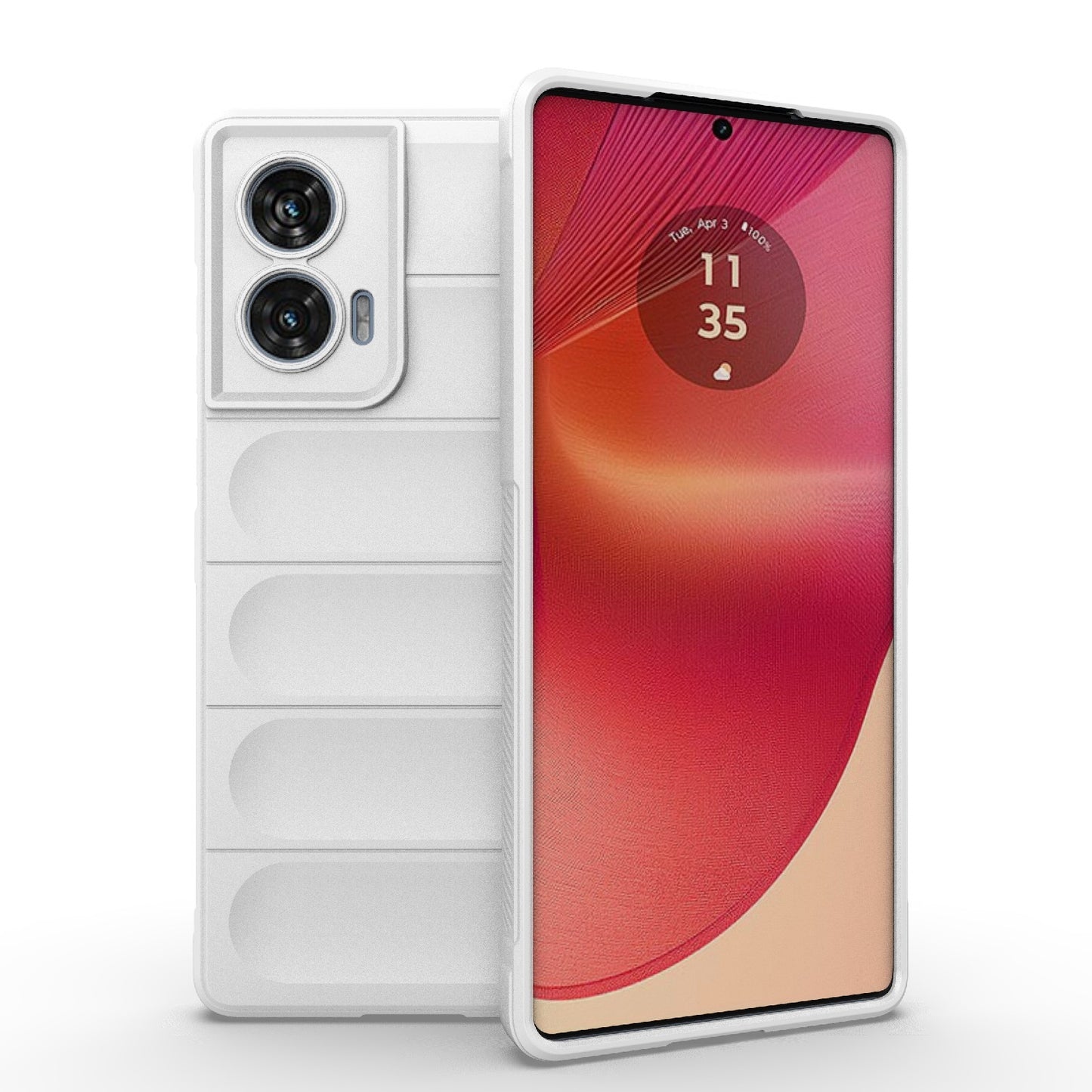 Motorola Edge 50 Fusion 5G Global Magic Shield Phone Case – Durable TPU + Flannel, Stylish Protection, Brightly Coloured, Wear-Resistant-buycases.co.uk