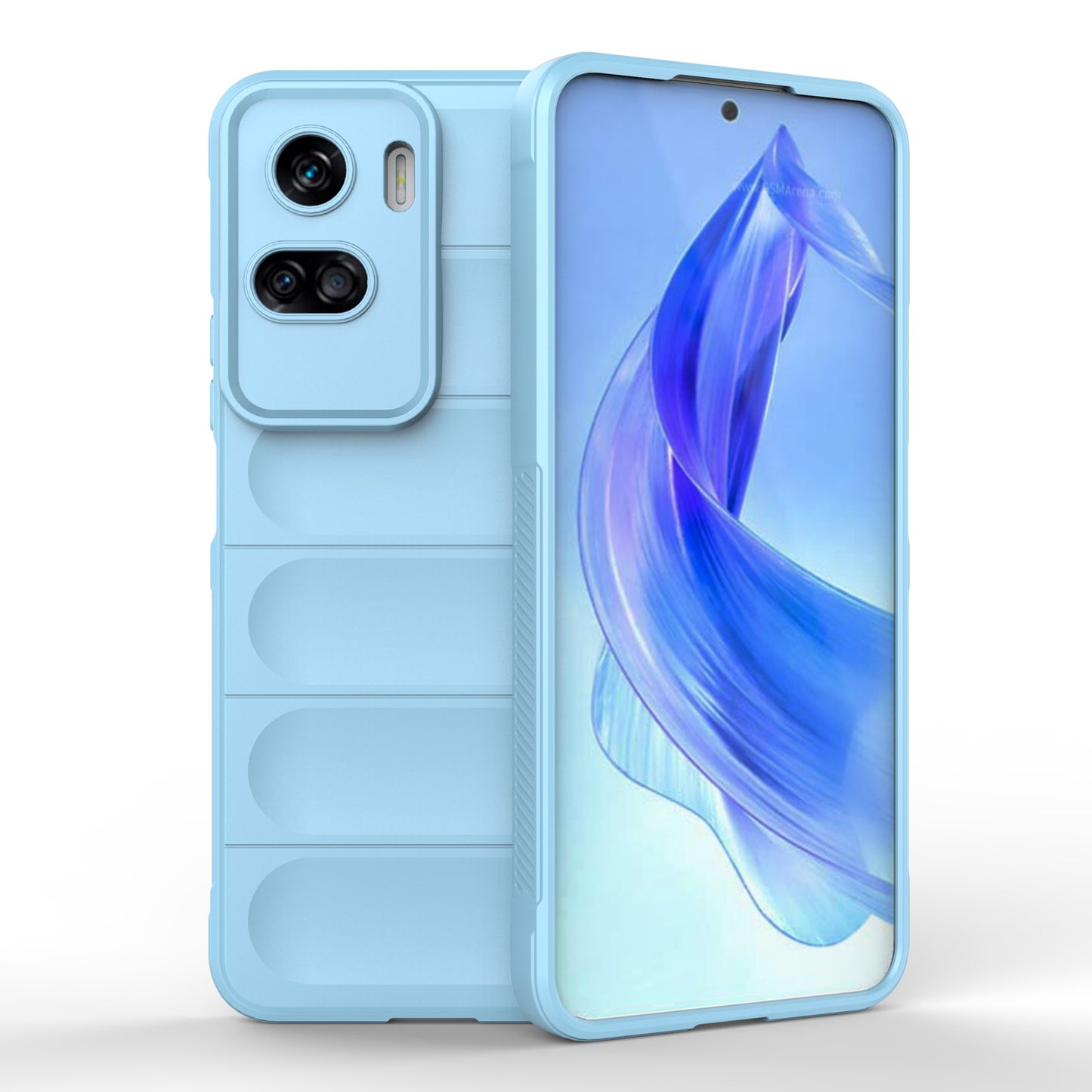 Honor 90 Lite Magic Shield Phone Case – Durable TPU + Flannel, Stylish Protection, Brightly Coloured, Wear-Resistant-buycases.co.uk
