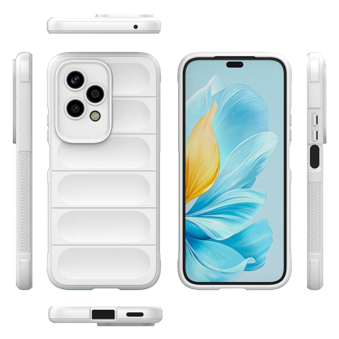 Honor 200 Lite Global Magic Shield Phone Case – Durable TPU + Flannel, Stylish Protection, Brightly Coloured, Wear-Resistant-buycases.co.uk