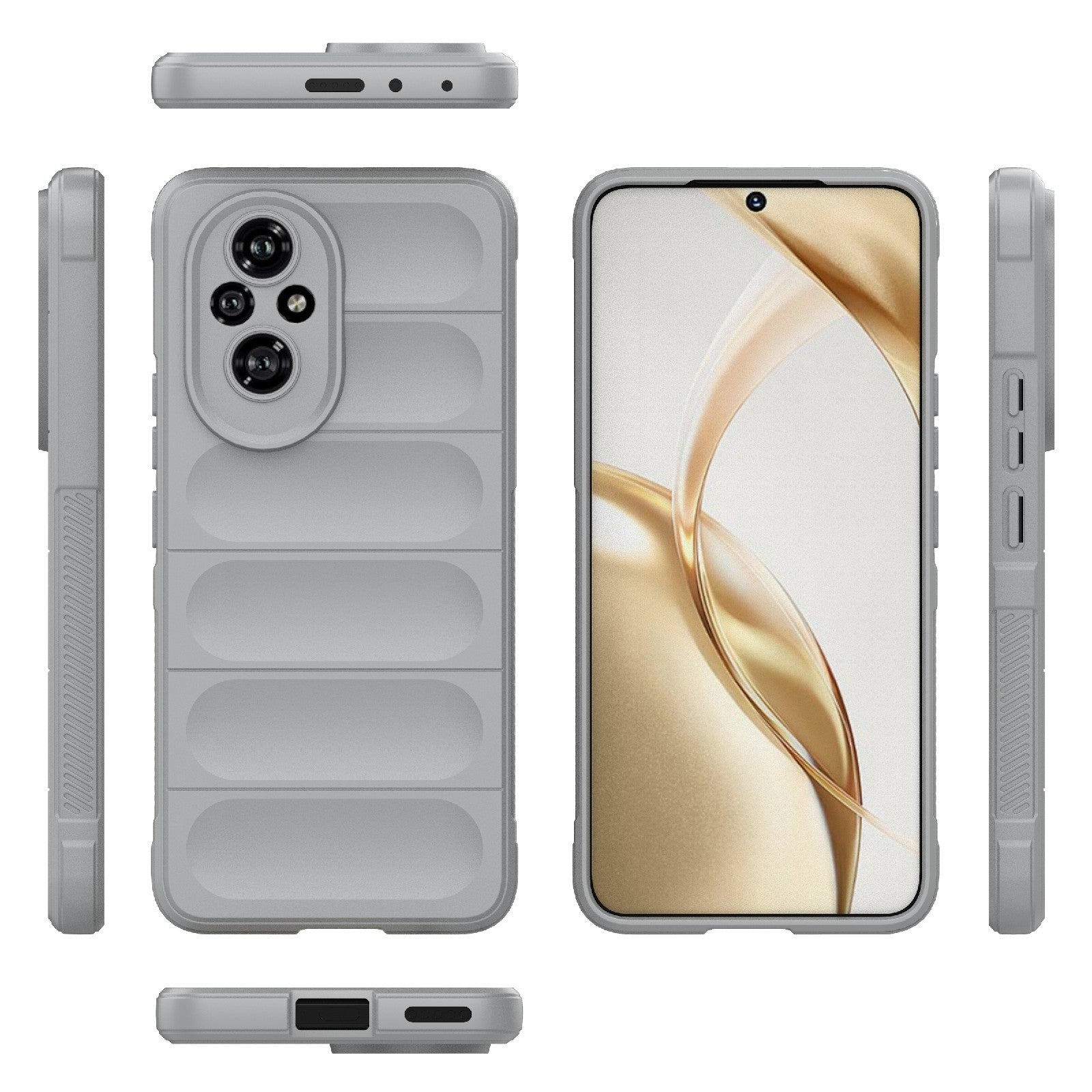 Honor 200 Magic Shield Phone Case – Durable TPU + Flannel, Stylish Protection, Brightly Coloured, Wear-Resistant-buycases.co.uk