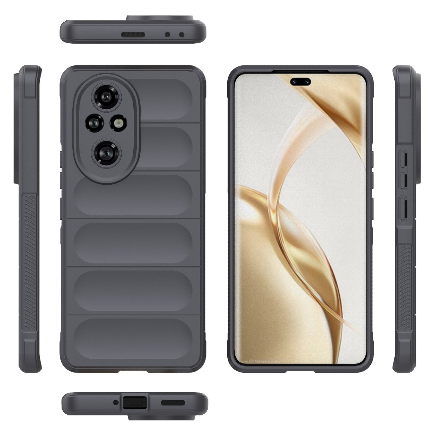 Honor 200 Pro Magic Shield Phone Case – Durable TPU + Flannel, Stylish Protection, Brightly Coloured, Wear-Resistant-buycases.co.uk