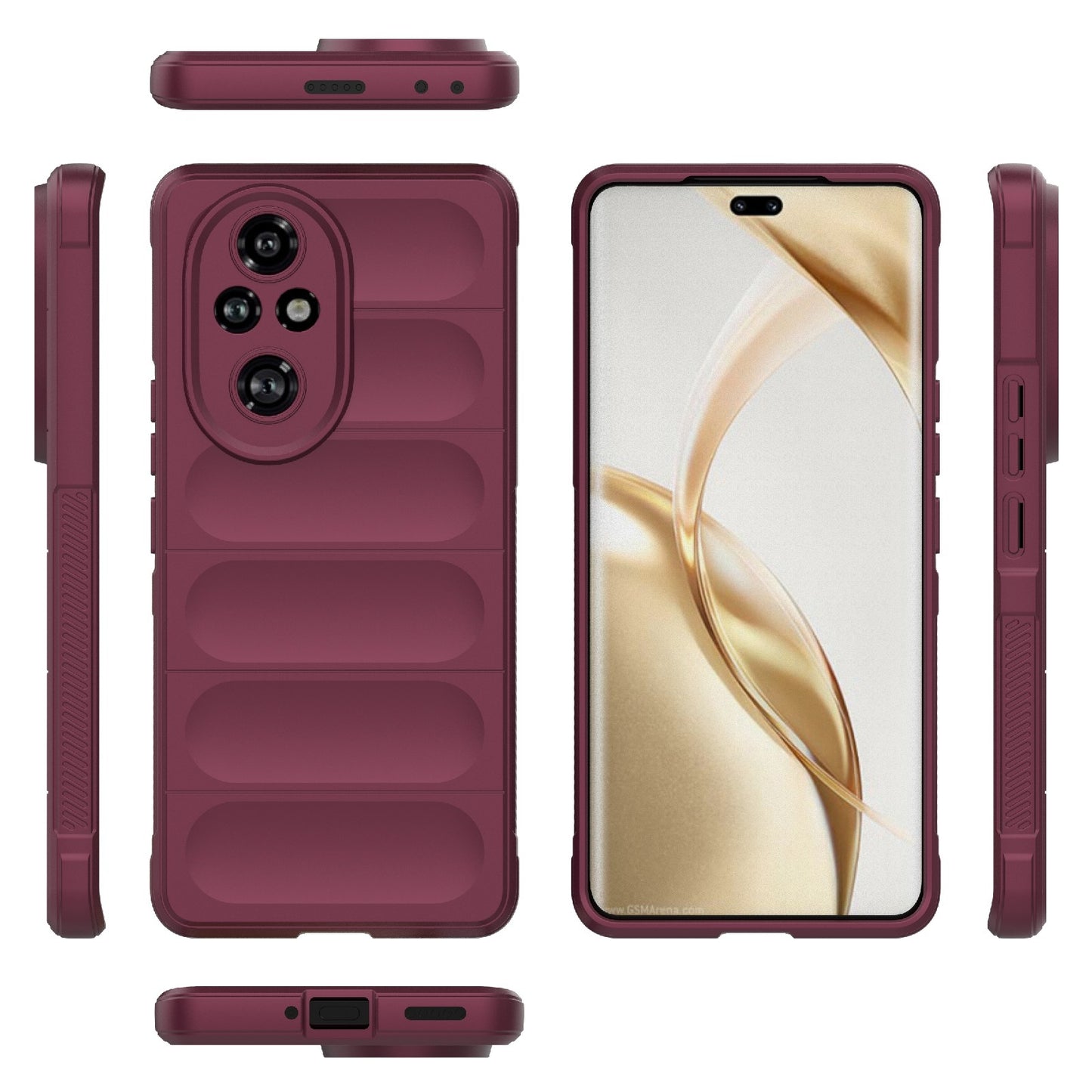 Honor 200 Pro Magic Shield Phone Case – Durable TPU + Flannel, Stylish Protection, Brightly Coloured, Wear-Resistant-buycases.co.uk