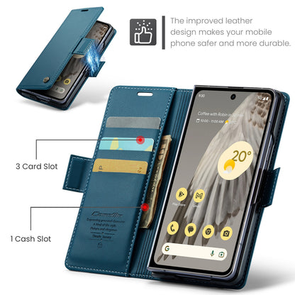 Google Pixel Fold Leather Wallet Case - RFID Blocking, Stand Function, Card Slots