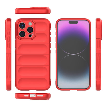 iPhone 15 Pro Max Magic Shield Phone Case – Durable TPU + Flannel, Stylish Protection, Brightly Coloured, Wear-Resistant-buycases.co.uk