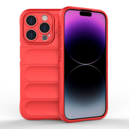 iPhone 15 Pro Magic Shield Phone Case – Durable TPU + Flannel, Stylish Protection, Brightly Coloured, Wear-Resistant-buycases.co.uk