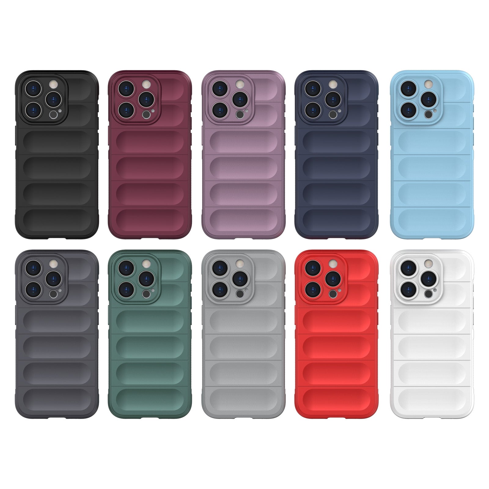 iPhone 15 Pro Magic Shield Phone Case – Durable TPU + Flannel, Stylish Protection, Brightly Coloured, Wear-Resistant-buycases.co.uk