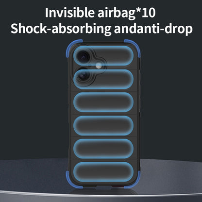 iPhone 16 Magic Shield Phone Case – Durable TPU + Flannel, Stylish Protection, Brightly Coloured, Wear-Resistant-buycases.co.uk