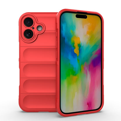 iPhone 16 Magic Shield Phone Case – Durable TPU + Flannel, Stylish Protection, Brightly Coloured, Wear-Resistant-buycases.co.uk