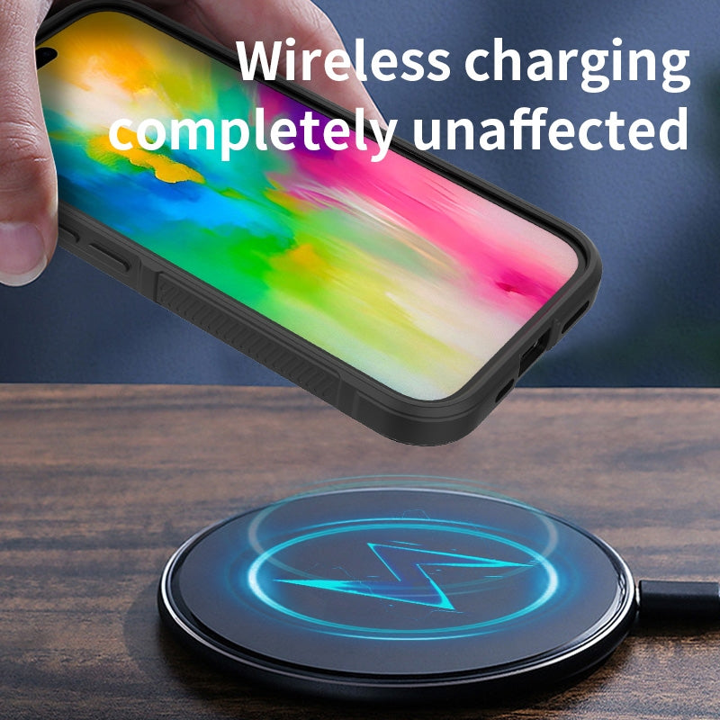 iPhone 16 Magic Shield Phone Case – Durable TPU + Flannel, Stylish Protection, Brightly Coloured, Wear-Resistant-buycases.co.uk