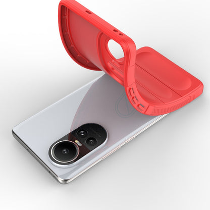 OPPO Reno10 5G Global Magic Shield Phone Case - Durable TPU + Flannel, Stylish Protection, Brightly Coloured, Wear-Resistant-buycases.co.uk