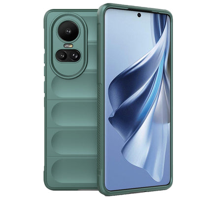 OPPO Reno10 5G Global Magic Shield Phone Case - Durable TPU + Flannel, Stylish Protection, Brightly Coloured, Wear-Resistant-buycases.co.uk
