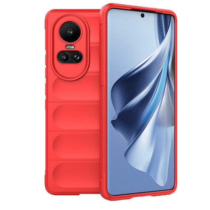 OPPO Reno10 5G Global Magic Shield Phone Case - Durable TPU + Flannel, Stylish Protection, Brightly Coloured, Wear-Resistant-buycases.co.uk