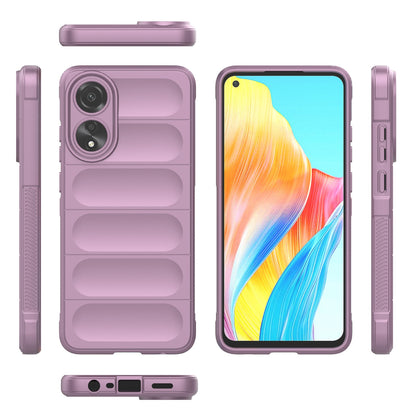 OPPO A78 4G Global Magic Shield Phone Case - Durable TPU + Flannel, Stylish Protection, Brightly Coloured, Wear-Resistant-buycases.co.uk