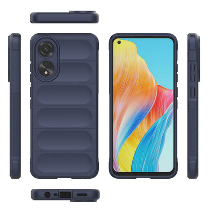 OPPO A78 4G Global Magic Shield Phone Case - Durable TPU + Flannel, Stylish Protection, Brightly Coloured, Wear-Resistant-buycases.co.uk