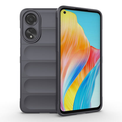OPPO A78 4G Global Magic Shield Phone Case - Durable TPU + Flannel, Stylish Protection, Brightly Coloured, Wear-Resistant-buycases.co.uk