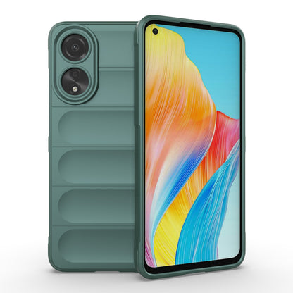OPPO A78 4G Global Magic Shield Phone Case - Durable TPU + Flannel, Stylish Protection, Brightly Coloured, Wear-Resistant-buycases.co.uk