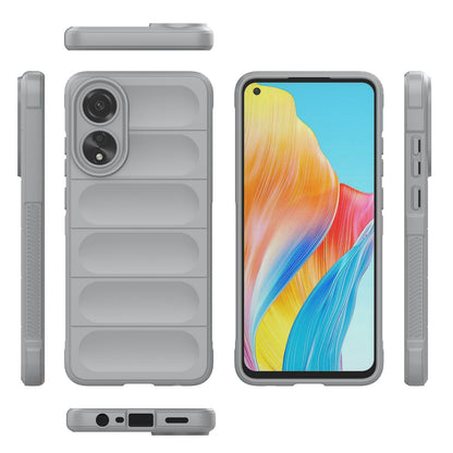 OPPO A78 4G Global Magic Shield Phone Case - Durable TPU + Flannel, Stylish Protection, Brightly Coloured, Wear-Resistant-buycases.co.uk