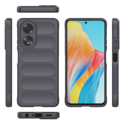 OPPO A58 4G Global Magic Shield Phone Case - Durable TPU + Flannel, Stylish Protection, Brightly Coloured, Wear-Resistant-buycases.co.uk