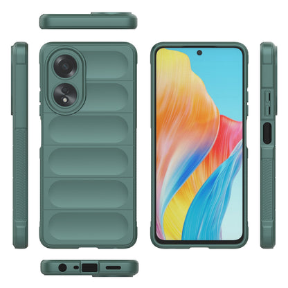 OPPO A58 4G Global Magic Shield Phone Case - Durable TPU + Flannel, Stylish Protection, Brightly Coloured, Wear-Resistant-buycases.co.uk