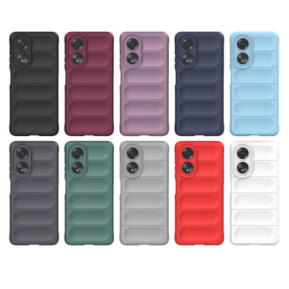 OPPO A58 4G Global Magic Shield Phone Case - Durable TPU + Flannel, Stylish Protection, Brightly Coloured, Wear-Resistant-buycases.co.uk