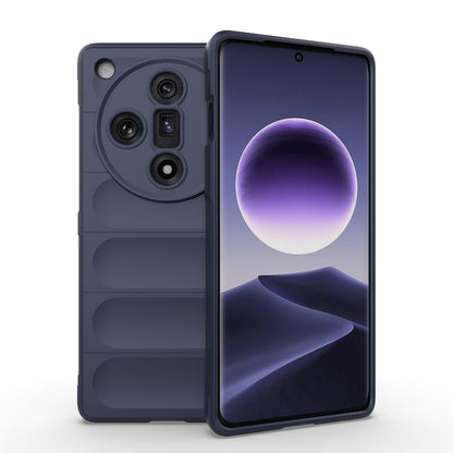 OPPO Find X7 5G Magic Shield Phone Case - Durable TPU + Flannel, Stylish Protection, Brightly Coloured, Wear-Resistant-buycases.co.uk