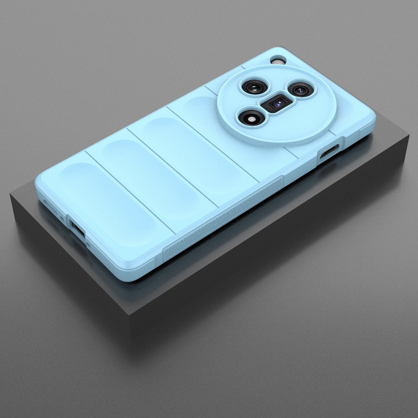 OPPO Find X7 5G Magic Shield Phone Case - Durable TPU + Flannel, Stylish Protection, Brightly Coloured, Wear-Resistant-buycases.co.uk