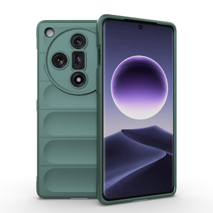 OPPO Find X7 5G Magic Shield Phone Case - Durable TPU + Flannel, Stylish Protection, Brightly Coloured, Wear-Resistant-buycases.co.uk
