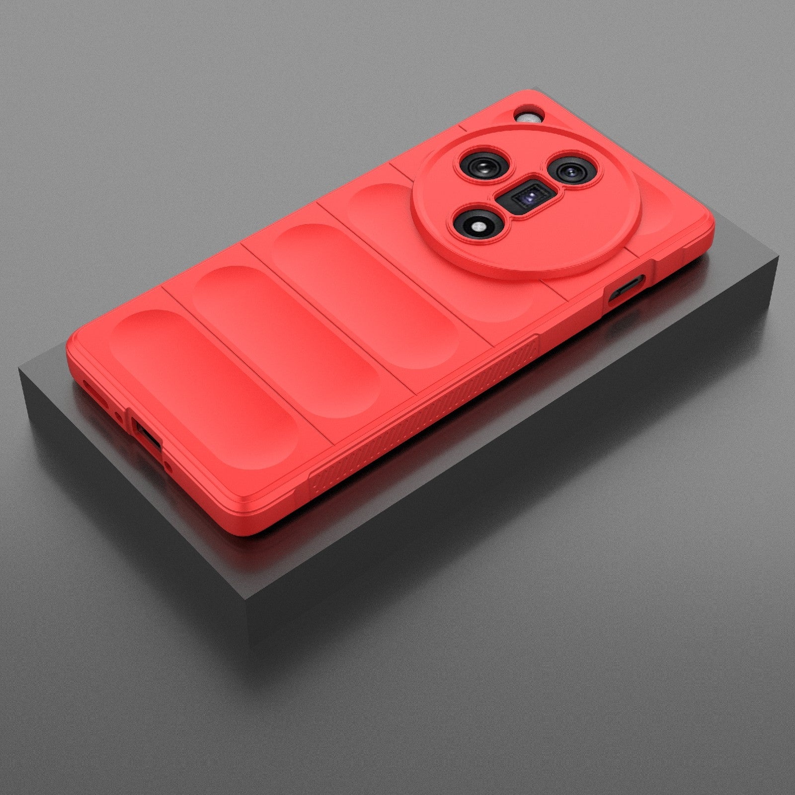 OPPO Find X7 5G Magic Shield Phone Case - Durable TPU + Flannel, Stylish Protection, Brightly Coloured, Wear-Resistant-buycases.co.uk