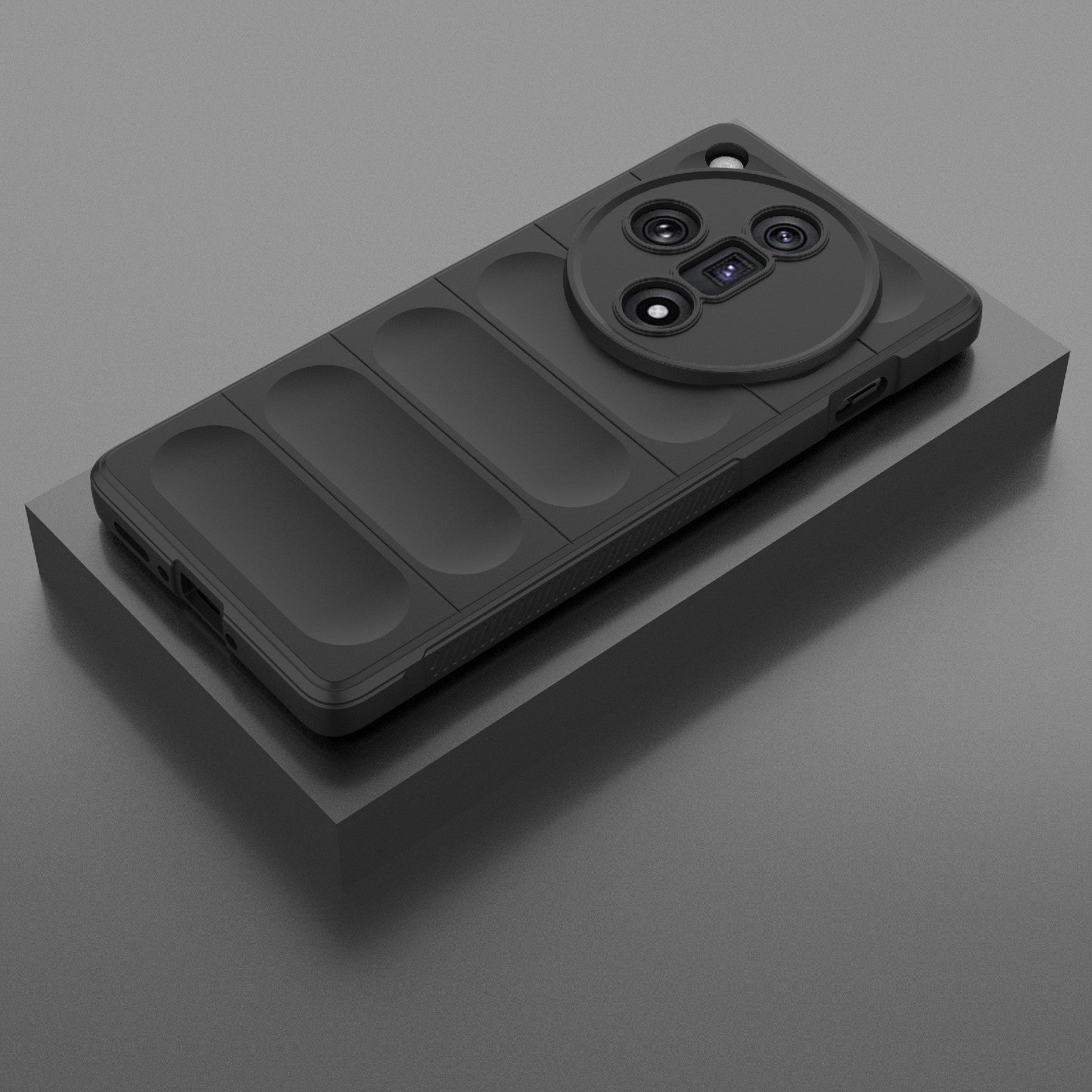 OPPO Find X7 5G Magic Shield Phone Case - Durable TPU + Flannel, Stylish Protection, Brightly Coloured, Wear-Resistant-buycases.co.uk