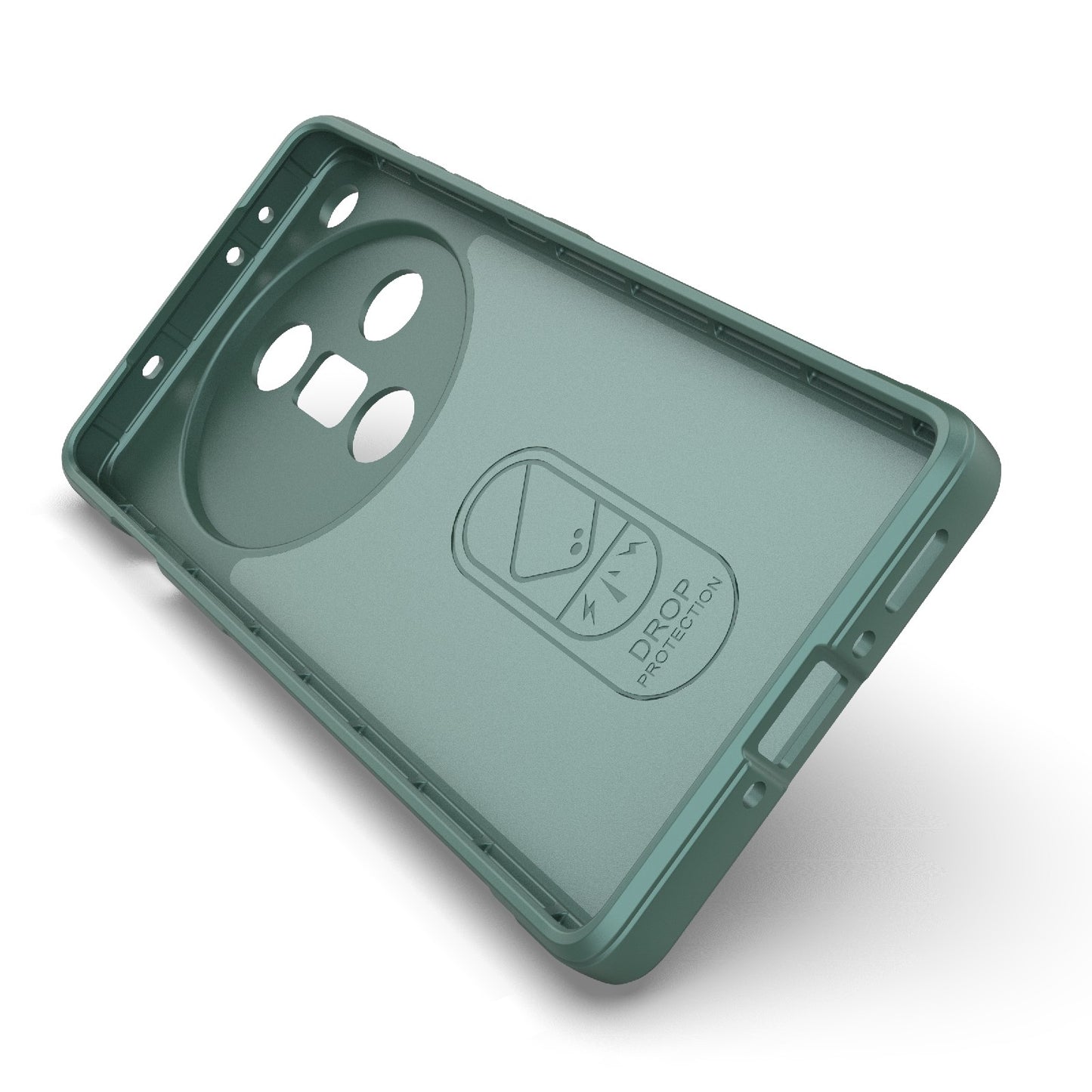 OPPO Find X7 5G Magic Shield Phone Case - Durable TPU + Flannel, Stylish Protection, Brightly Coloured, Wear-Resistant-buycases.co.uk