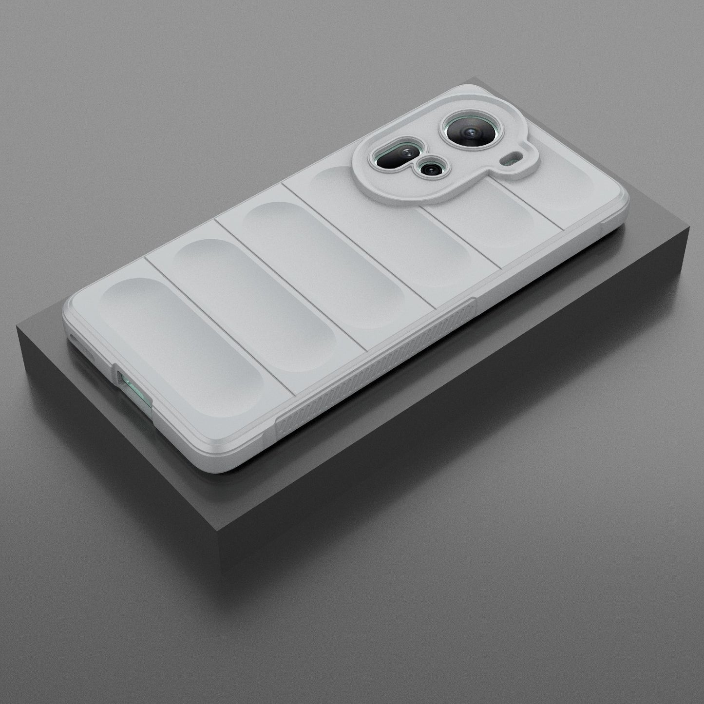 OPPO Reno11 5G Global Magic Shield Phone Case - Durable TPU + Flannel, Stylish Protection, Brightly Coloured, Wear-Resistant-buycases.co.uk