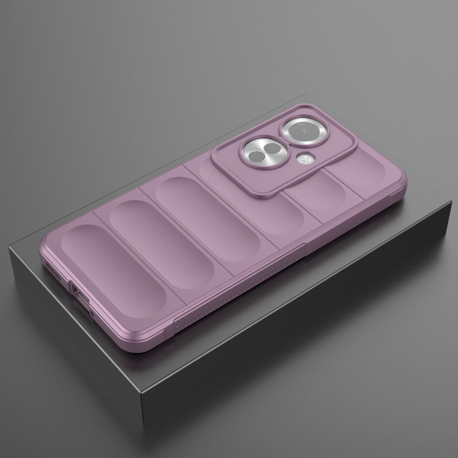 OPPO Reno11 F 5G Global Magic Shield Phone Case - Durable TPU + Flannel, Stylish Protection, Brightly Coloured, Wear-Resistant-buycases.co.uk