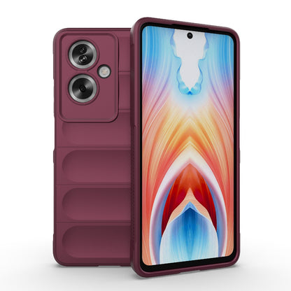 OPPO A79 5G Global Magic Shield Phone Case - Durable TPU + Flannel, Stylish Protection, Brightly Coloured, Wear-Resistant-buycases.co.uk
