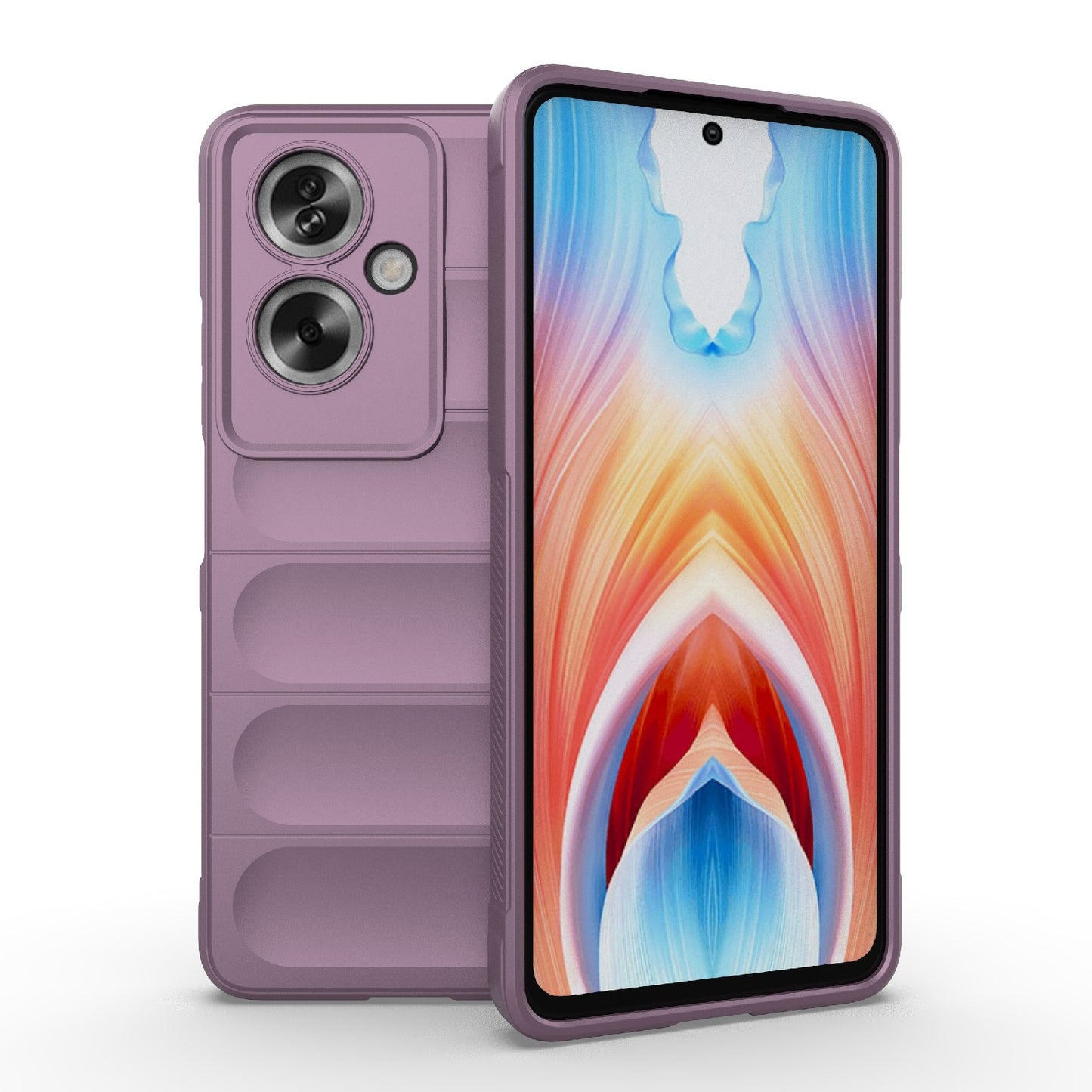 OPPO A79 5G Global Magic Shield Phone Case - Durable TPU + Flannel, Stylish Protection, Brightly Coloured, Wear-Resistant-buycases.co.uk
