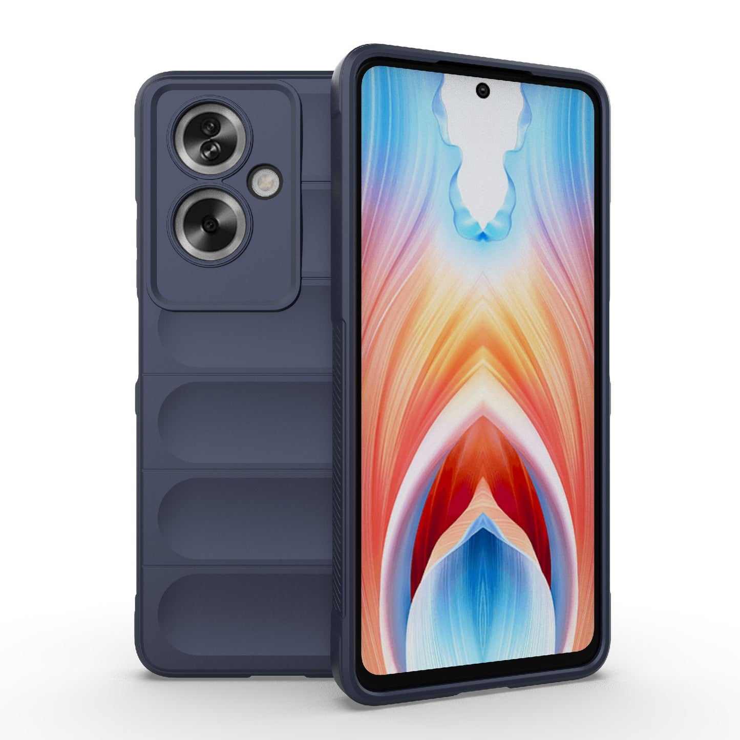 OPPO A79 5G Global Magic Shield Phone Case - Durable TPU + Flannel, Stylish Protection, Brightly Coloured, Wear-Resistant-buycases.co.uk