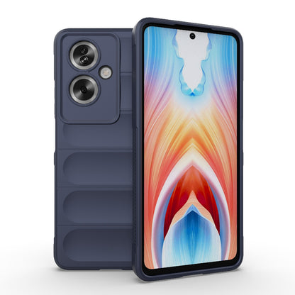 OPPO A79 5G Global Magic Shield Phone Case - Durable TPU + Flannel, Stylish Protection, Brightly Coloured, Wear-Resistant-buycases.co.uk