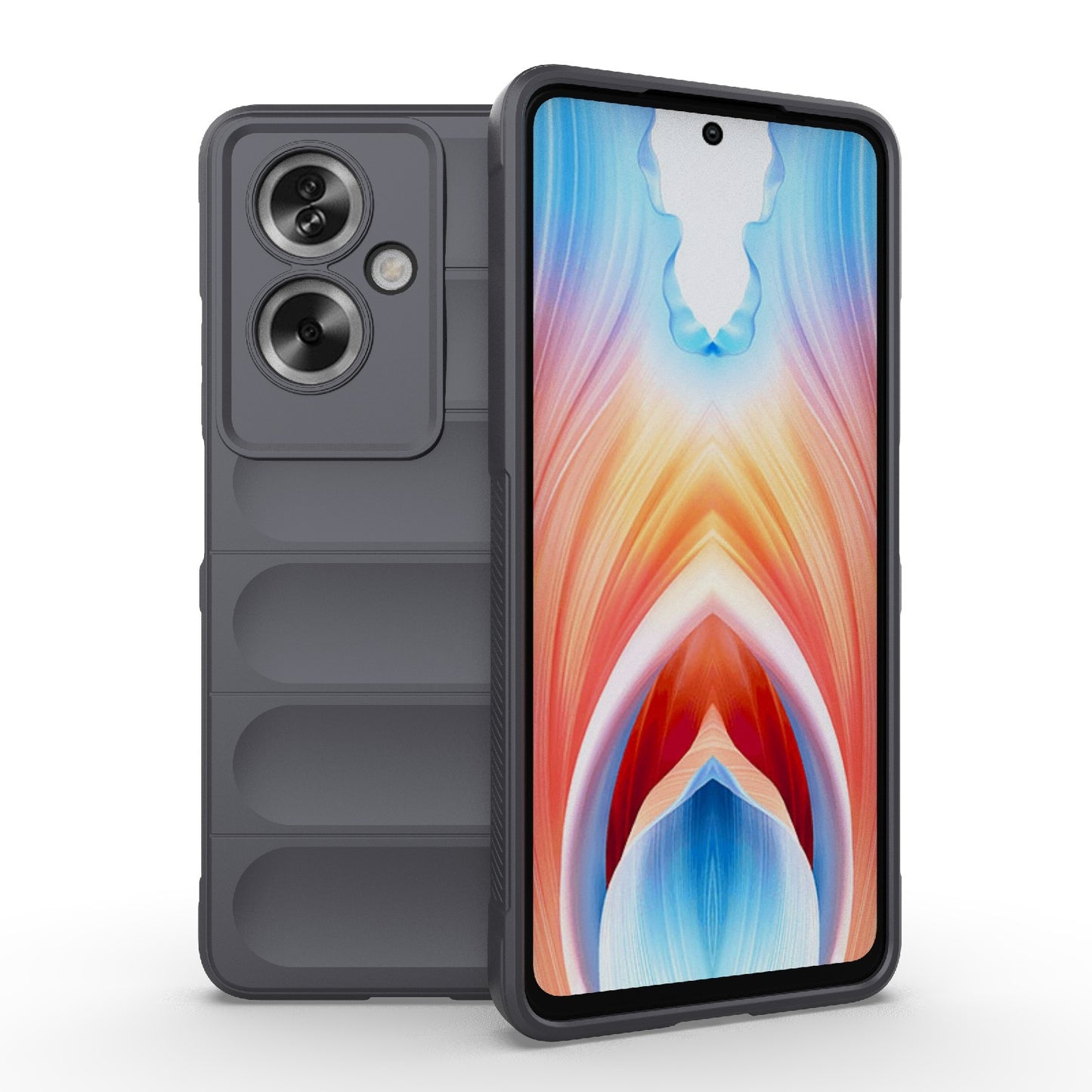 OPPO A79 5G Global Magic Shield Phone Case - Durable TPU + Flannel, Stylish Protection, Brightly Coloured, Wear-Resistant-buycases.co.uk