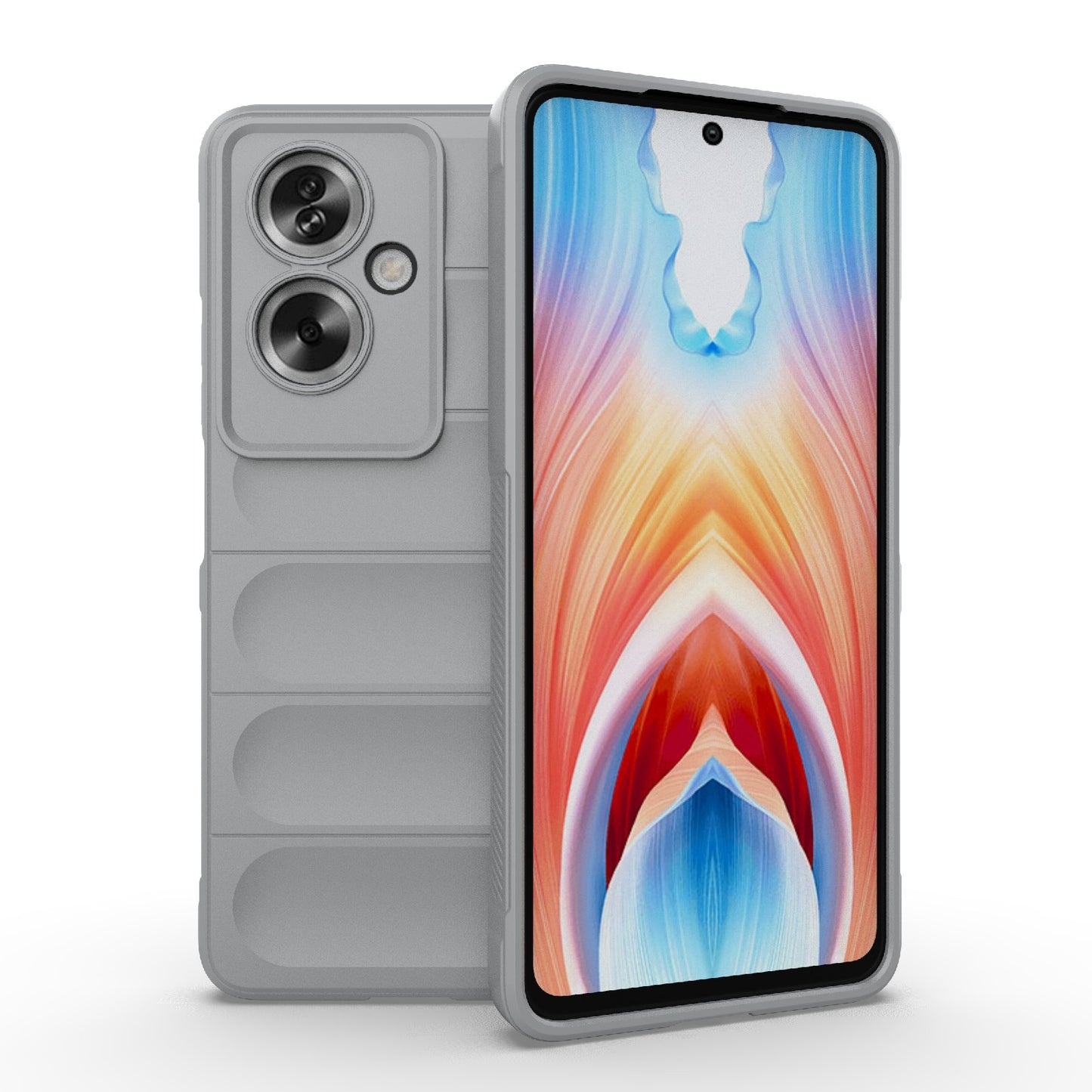 OPPO A79 5G Global Magic Shield Phone Case - Durable TPU + Flannel, Stylish Protection, Brightly Coloured, Wear-Resistant-buycases.co.uk