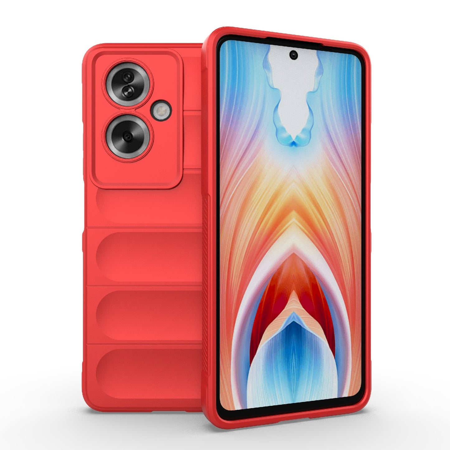 OPPO A79 5G Global Magic Shield Phone Case - Durable TPU + Flannel, Stylish Protection, Brightly Coloured, Wear-Resistant-buycases.co.uk