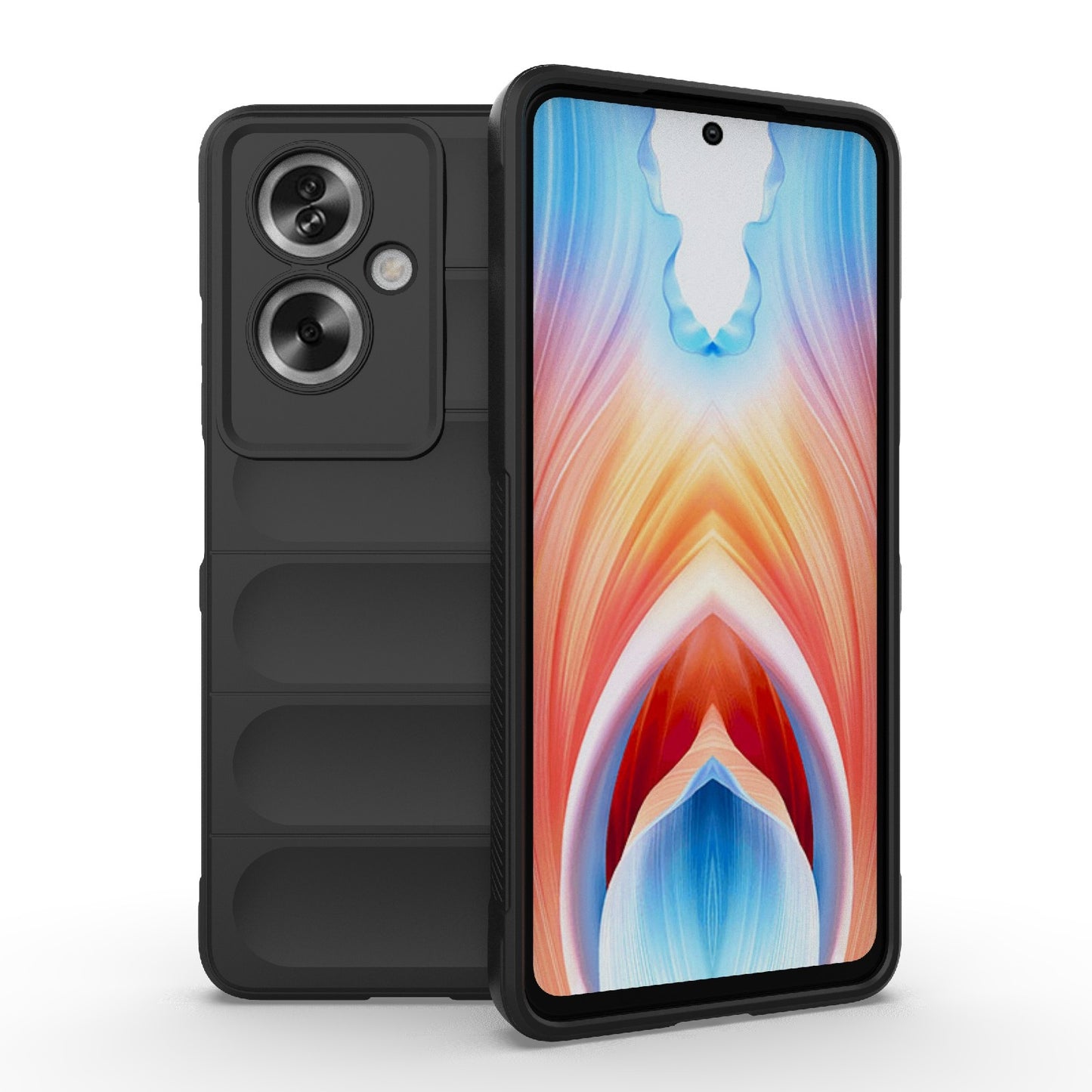 OPPO A79 5G Global Magic Shield Phone Case - Durable TPU + Flannel, Stylish Protection, Brightly Coloured, Wear-Resistant-buycases.co.uk