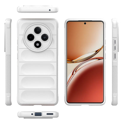 OPPO A3 Pro 5G Magic Shield Phone Case - Durable TPU + Flannel, Stylish Protection, Brightly Coloured, Wear-Resistant-buycases.co.uk