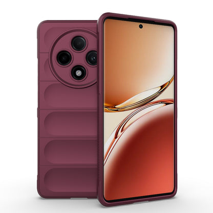 OPPO A3 Pro 5G Magic Shield Phone Case - Durable TPU + Flannel, Stylish Protection, Brightly Coloured, Wear-Resistant-buycases.co.uk