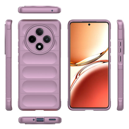 OPPO A3 Pro 5G Magic Shield Phone Case - Durable TPU + Flannel, Stylish Protection, Brightly Coloured, Wear-Resistant-buycases.co.uk
