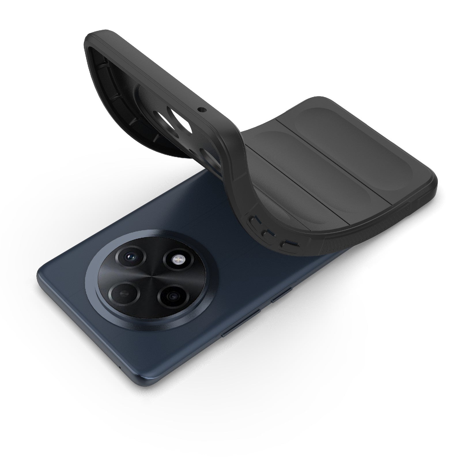 OPPO F27 Pro+ Magic Shield Phone Case - Durable TPU + Flannel, Stylish Protection, Brightly Coloured, Wear-Resistant-buycases.co.uk