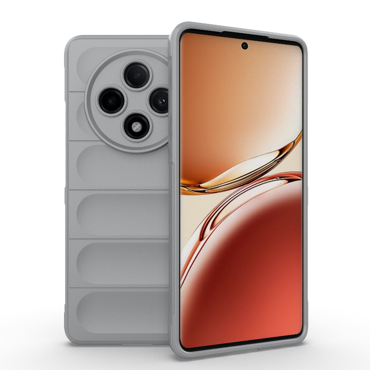 OPPO F27 Pro+ Magic Shield Phone Case - Durable TPU + Flannel, Stylish Protection, Brightly Coloured, Wear-Resistant-buycases.co.uk