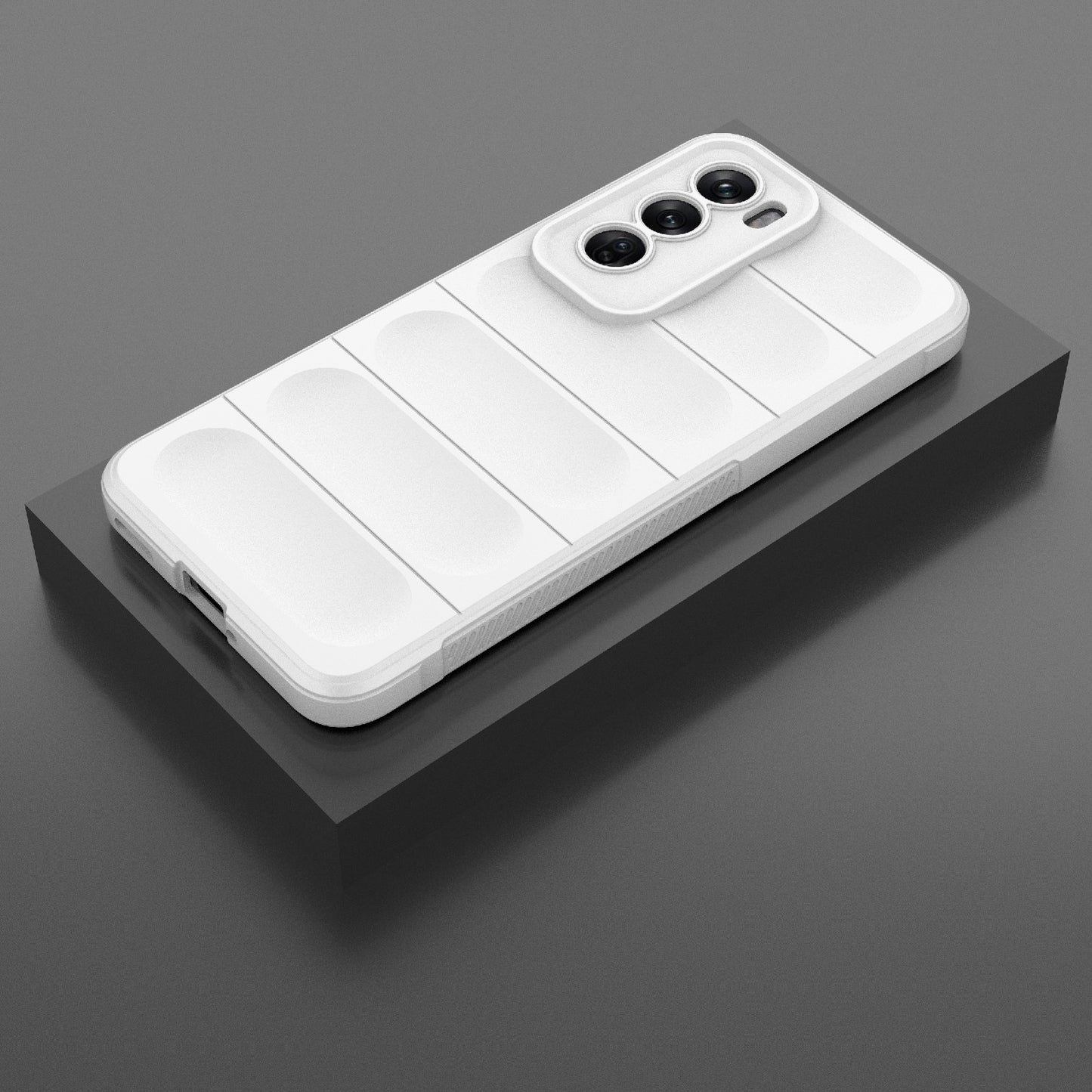 OPPO Reno12 Pro Global Magic Shield Phone Case - Durable TPU + Flannel, Stylish Protection, Brightly Coloured, Wear-Resistant-buycases.co.uk