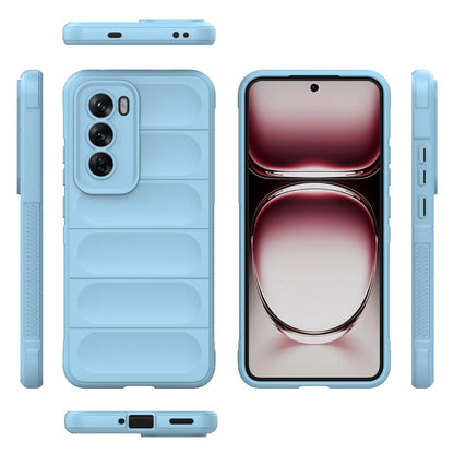 OPPO Reno12 Pro Global Magic Shield Phone Case - Durable TPU + Flannel, Stylish Protection, Brightly Coloured, Wear-Resistant-buycases.co.uk