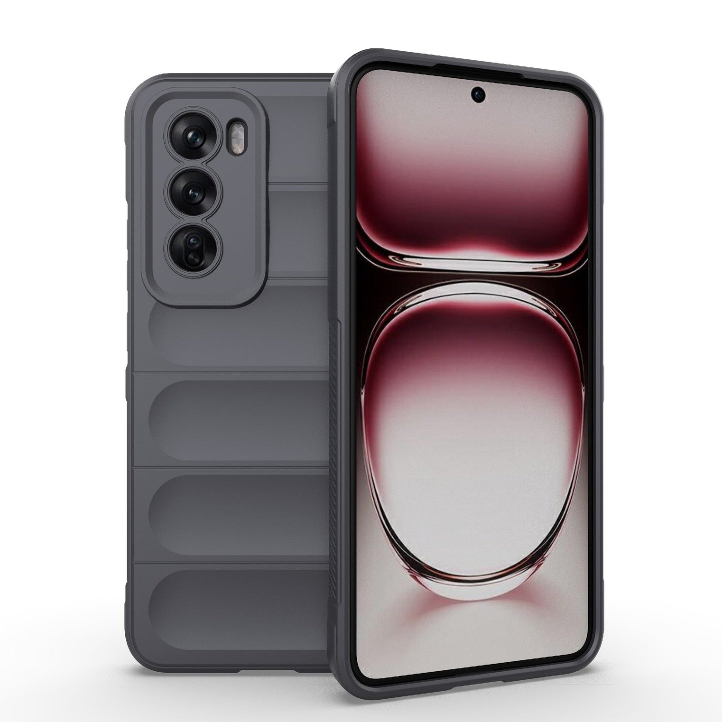 OPPO Reno12 Pro Global Magic Shield Phone Case - Durable TPU + Flannel, Stylish Protection, Brightly Coloured, Wear-Resistant-buycases.co.uk