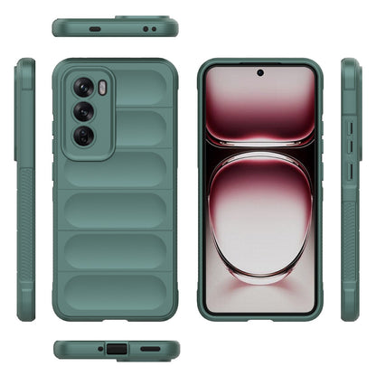 OPPO Reno12 Pro Global Magic Shield Phone Case - Durable TPU + Flannel, Stylish Protection, Brightly Coloured, Wear-Resistant-buycases.co.uk